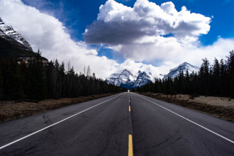 Icefields Parkway 93 - Retour